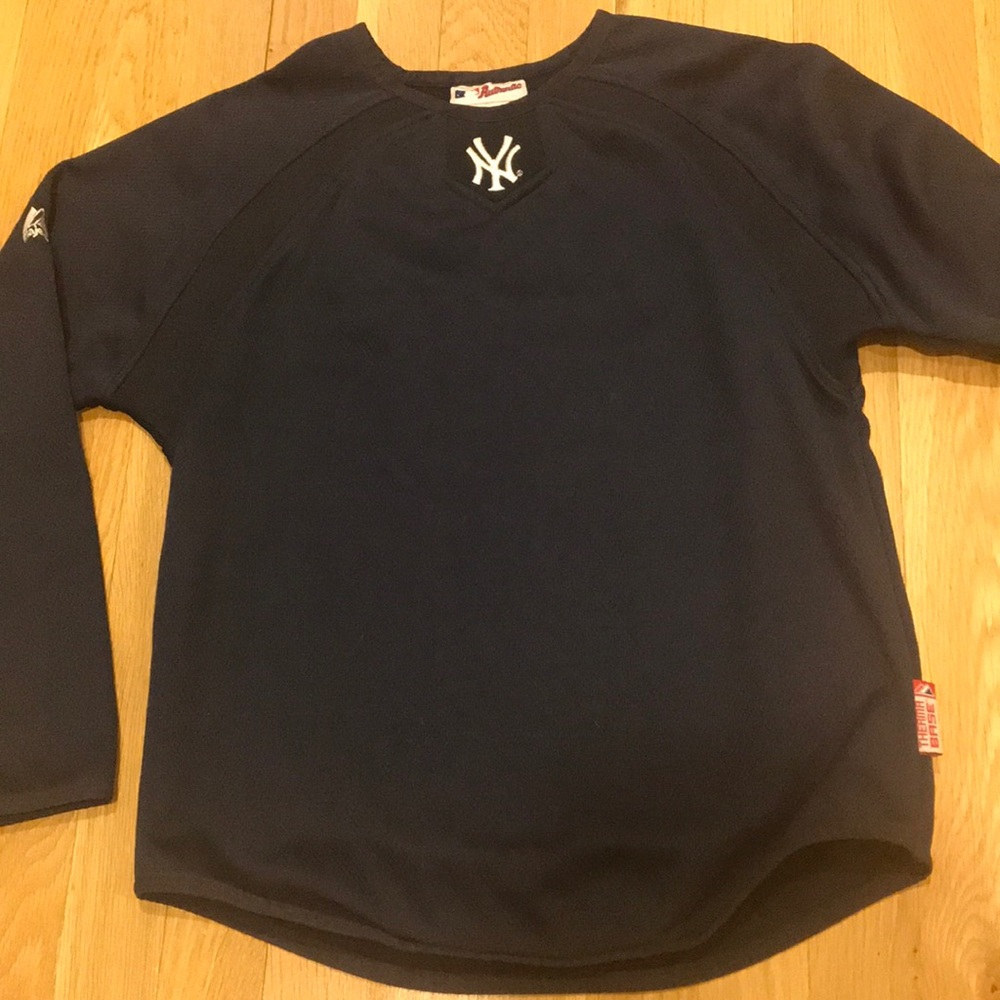Boys Yankees authentic thermal knit